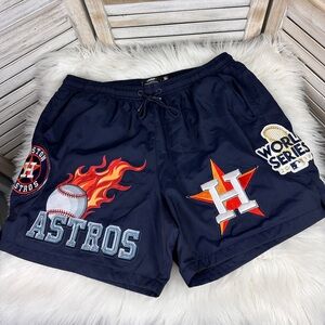 Rare Exclusive Mens Houston Astros Pro Standard Athletic Shorts World Series L